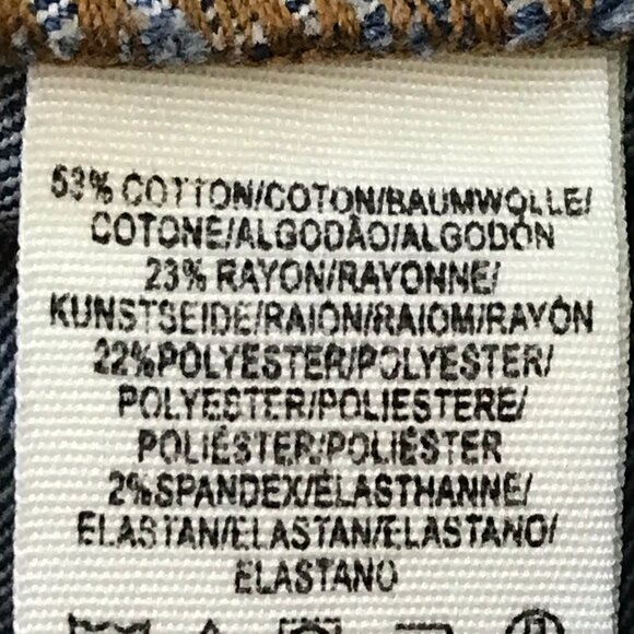 Free People Skinny Jeans Women 26 Blue Mid Rise Medium Wash Stretch Preppy 17251 - Picture 11 of 13